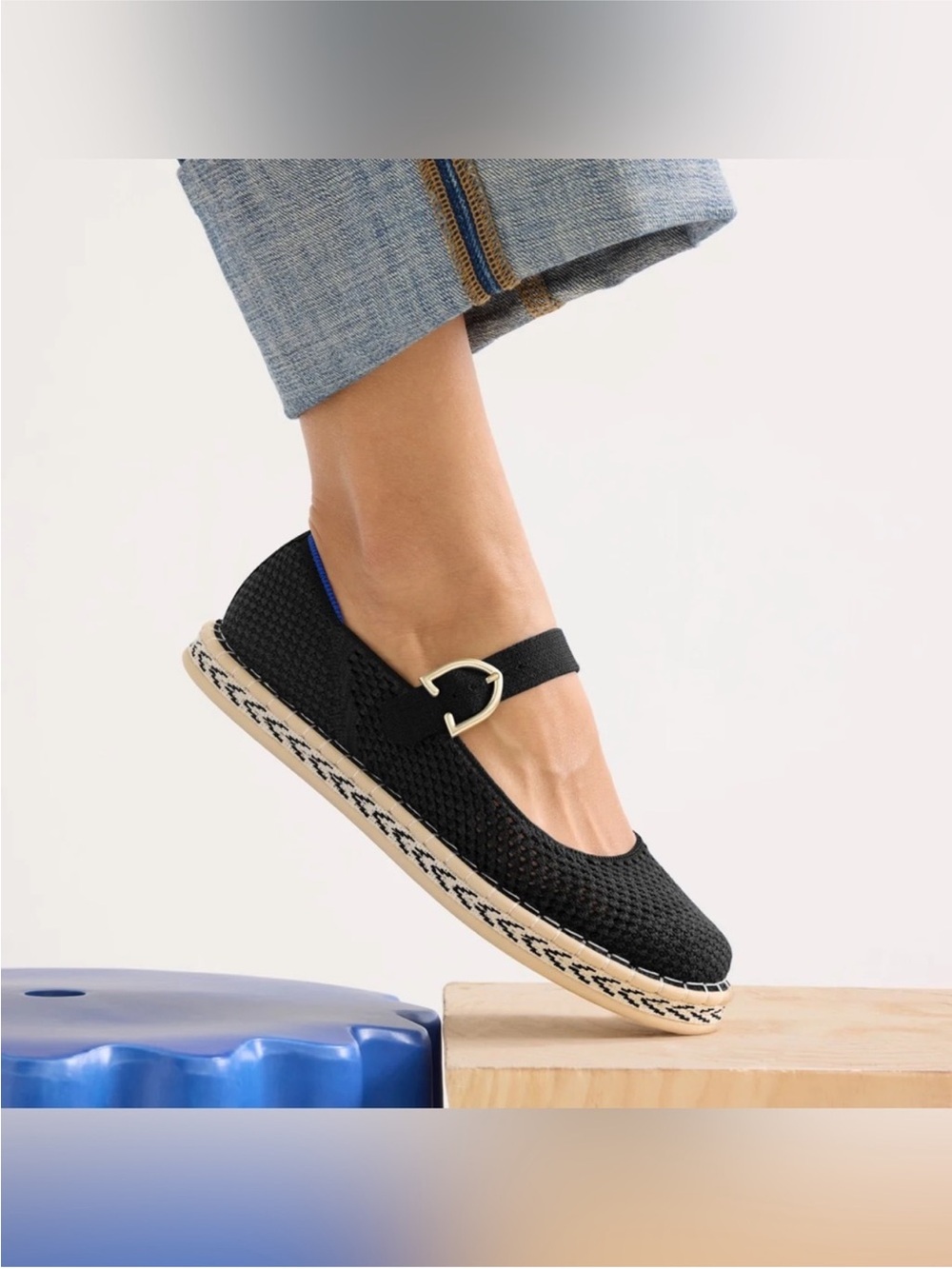 ⭐️New Rothy’s The Espadrille Mary Jane - Black, Women’s Size 10⭐️